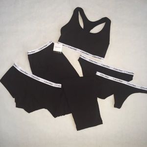 Calvin Klein Black start up collection